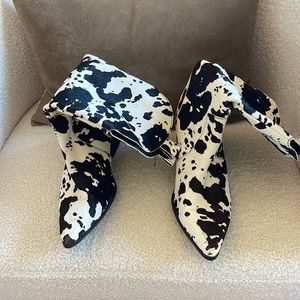 Worn once cowboy boots